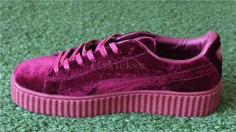 Rihanna Puma X Fenty Creepers Red Wine